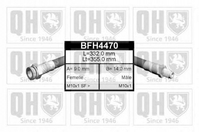 QUINTON HAZELL bfh4470 -  Тормозной шланг